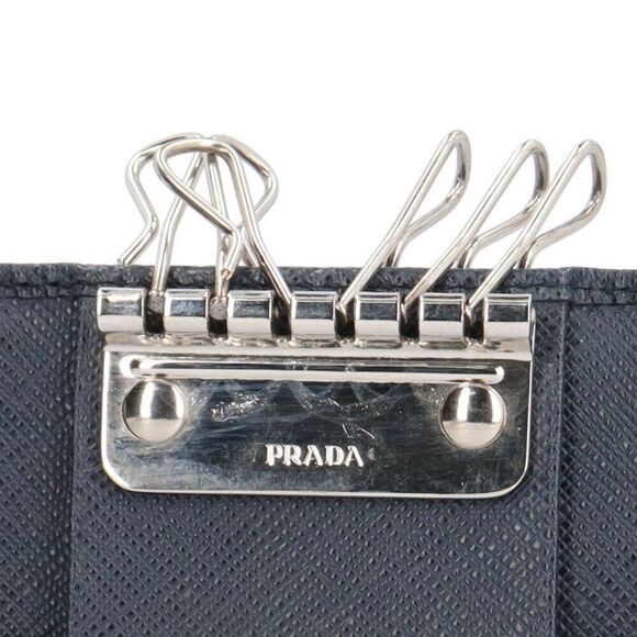 Pre Loved prada Men Navy Wallets - Picture 5 of 8